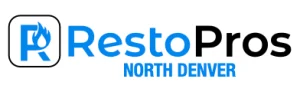 RidgeGripOps Logo, with Blue text, & outline of Mountain in Blue